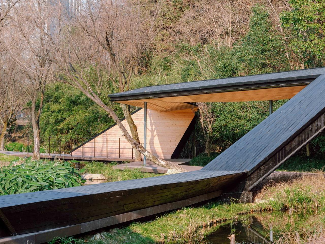 BIM建筑|溪上飞檐:浙江音乐学院校园微更新 / 朱培栋-line+建筑事务所、gad BIM建筑|溪上飞檐:浙江音乐学院校园微更新 / 朱培栋-line+建筑事务所、gad