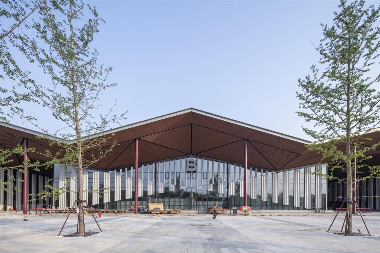 BIM建筑|第十届中国花博会复兴馆 / 华建集团上海建筑设计研究院 BIM建筑|第十届中国花博会复兴馆 / 华建集团上海建筑设计研究院