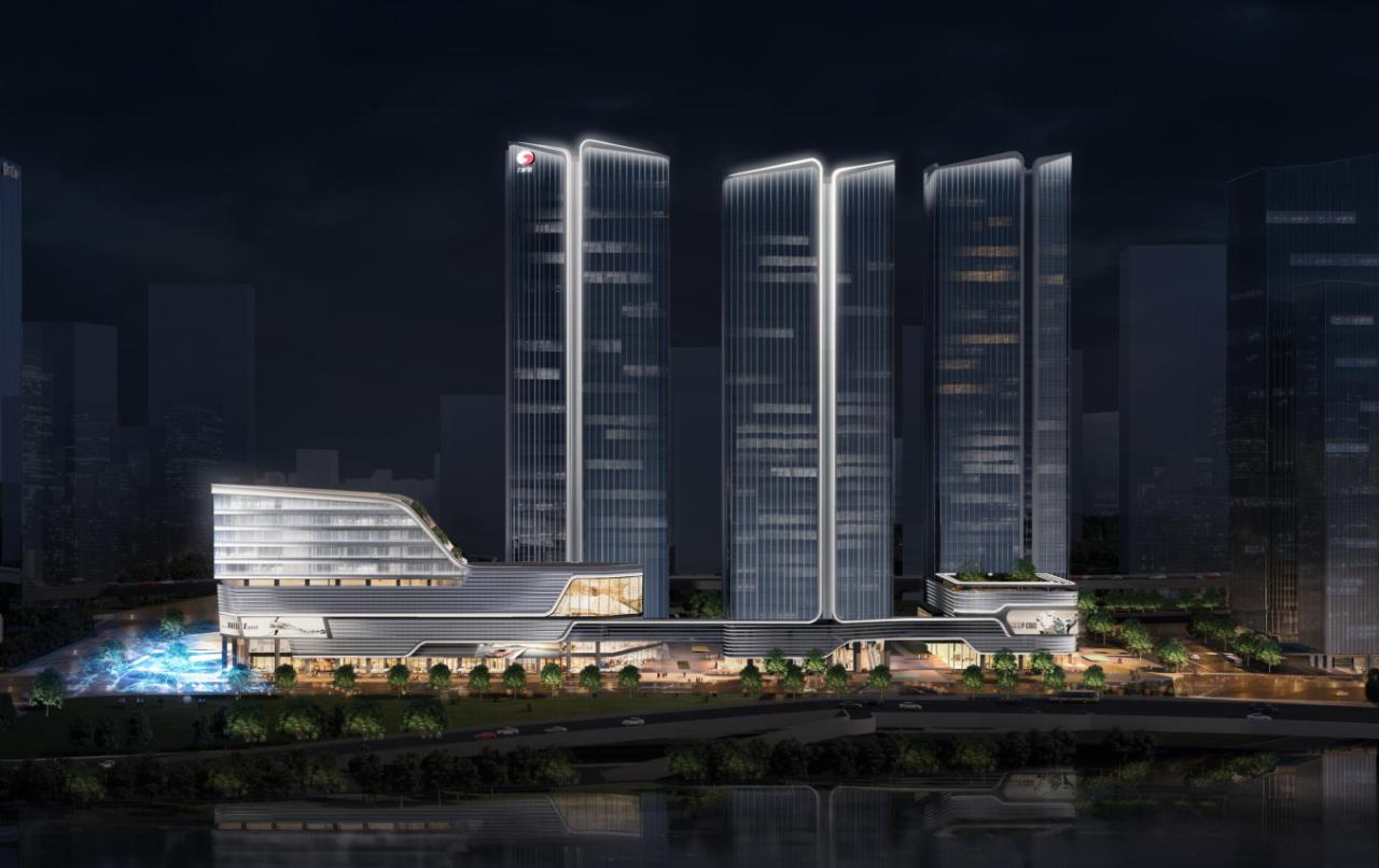 BIM建筑|风正扬帆起 凌江尤可期:广州・广物鱼珠产城综合体 / UA尤安设计 BIM建筑|风正扬帆起 凌江尤可期:广州・广物鱼珠产城综合体 / UA尤安设计