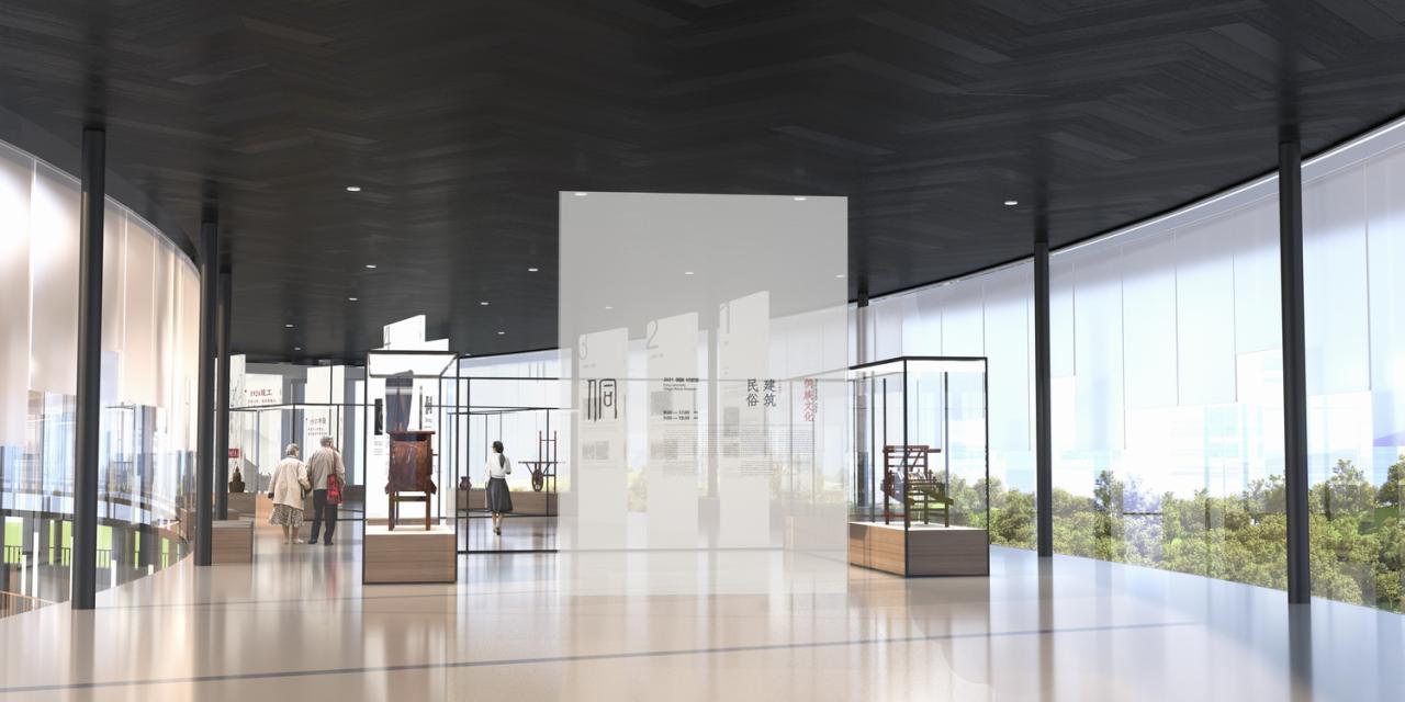 BIM建筑|风雨环屋——三江县洲北村文化综合体设计方案 / 外行建筑 BIM建筑|风雨环屋——三江县洲北村文化综合体设计方案 / 外行建筑