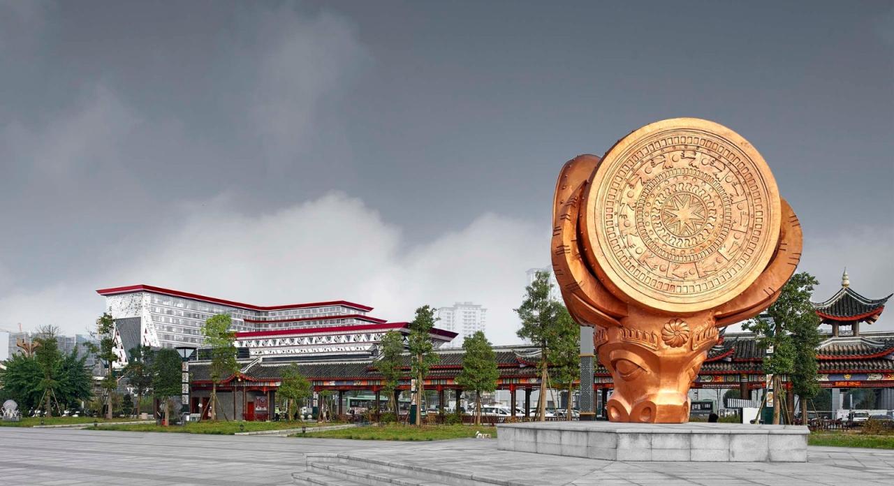 BIM建筑|“兴文石海”世界级旅游目的地游客中心 / 天津大学设计总院·顾志宏工作室 BIM建筑|“兴文石海”世界级旅游目的地游客中心 / 天津大学设计总院·顾志宏工作室