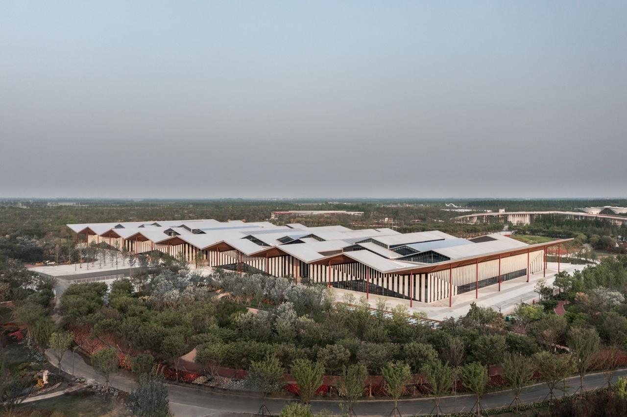 BIM建筑|第十届中国花博会复兴馆 / 华建集团上海建筑设计研究院 BIM建筑|第十届中国花博会复兴馆 / 华建集团上海建筑设计研究院