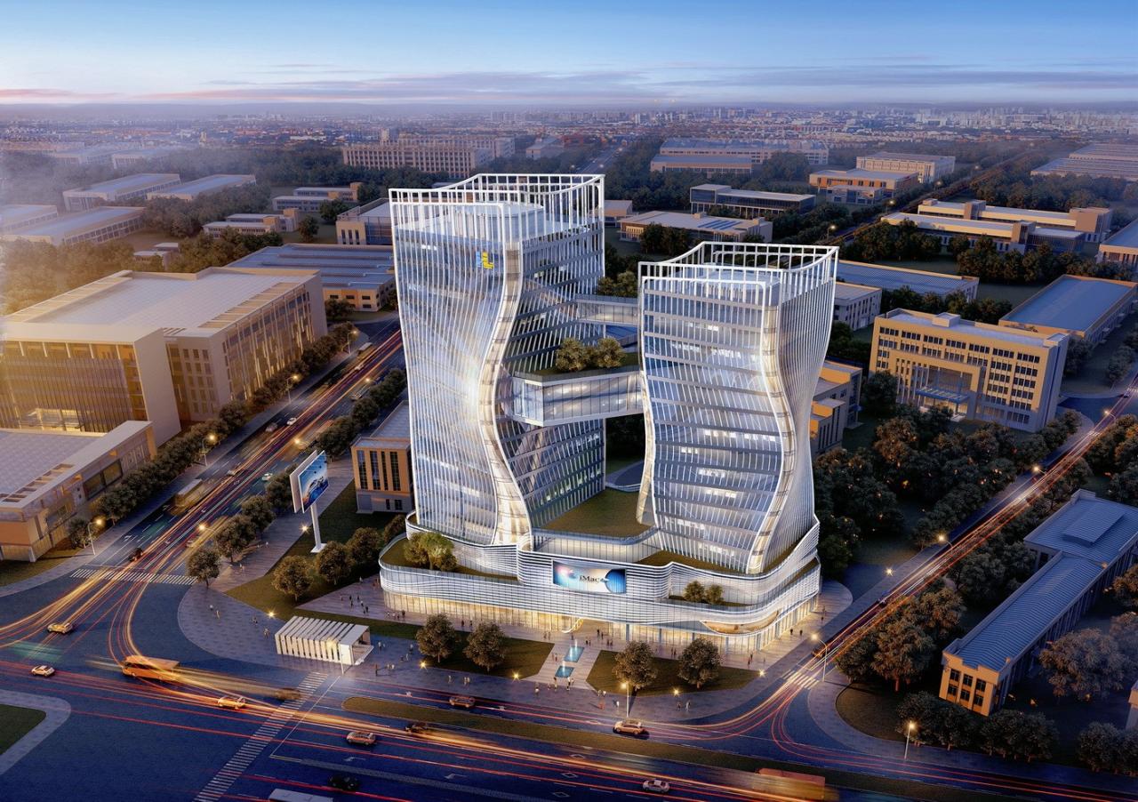 BIM建筑|“无极之城” 希荻创新总部基地 / 卢馨儿+广东省华城建筑设计有限公司 BIM建筑|“无极之城” 希荻创新总部基地 / 卢馨儿+广东省华城建筑设计有限公司