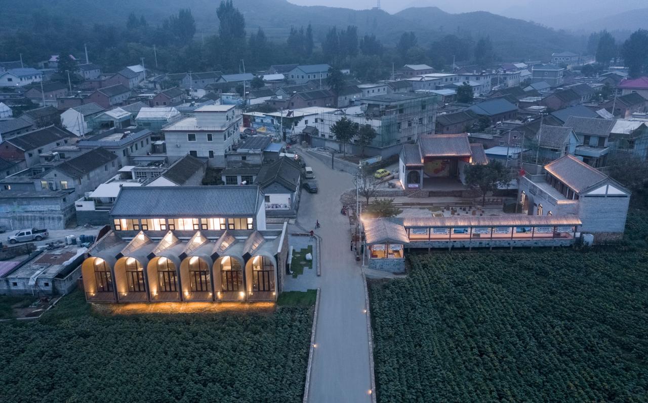 BIM建筑|田岗知行村:乡村会客厅 / 袈蓝建筑 BIM建筑|田岗知行村:乡村会客厅 / 袈蓝建筑