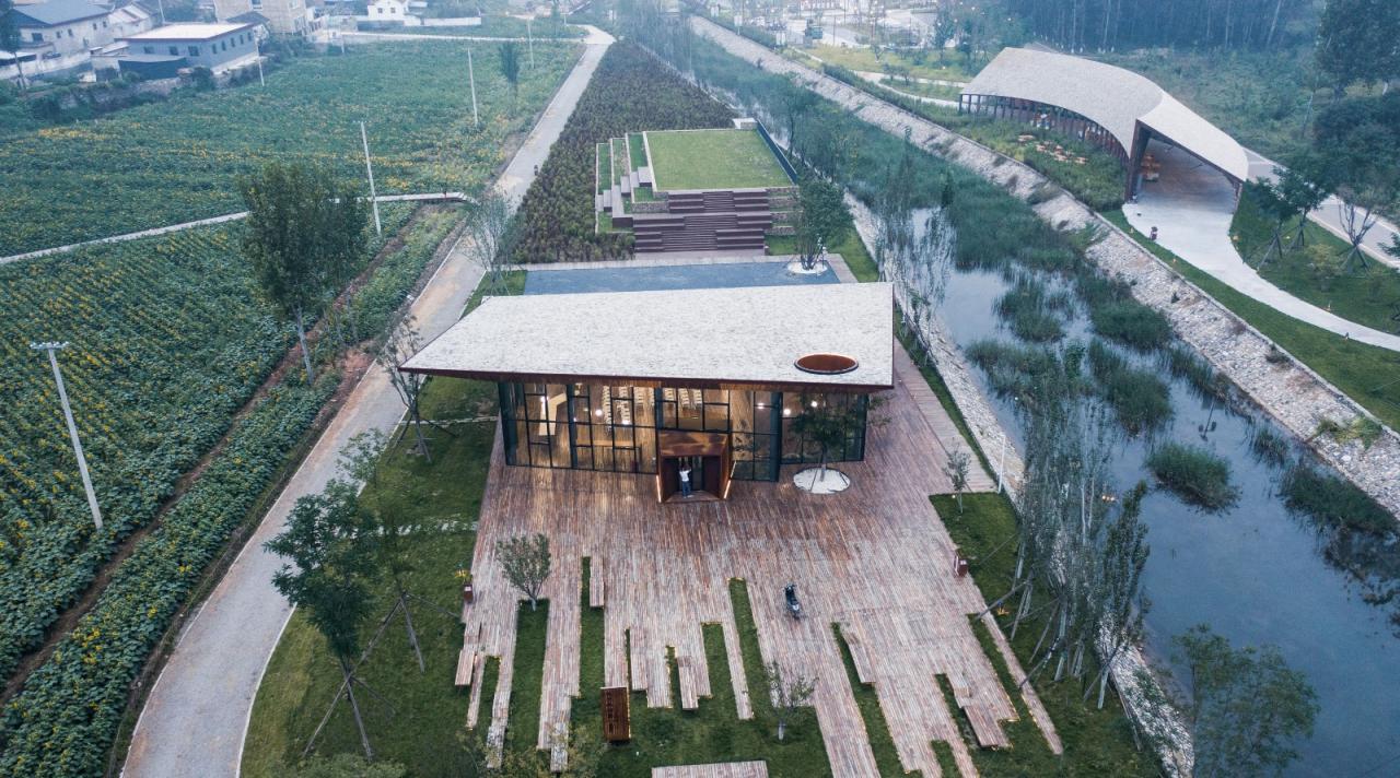 BIM建筑|田岗知行村:田园大讲堂 / 袈蓝建筑 BIM建筑|田岗知行村:田园大讲堂 / 袈蓝建筑