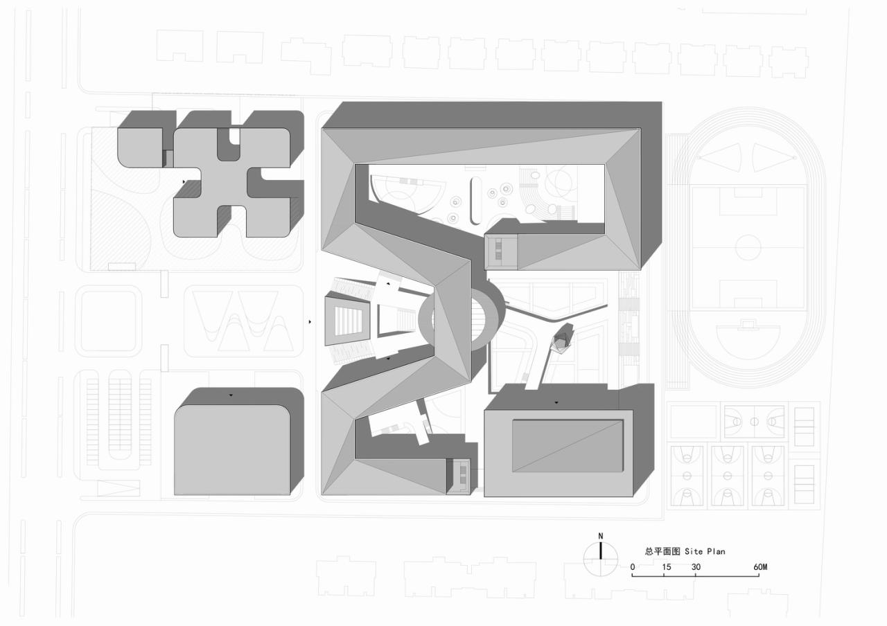 BIM建筑|四时书院·宿迁宿豫区实验小学重建 / 简和建筑 BIM建筑|四时书院·宿迁宿豫区实验小学重建 / 简和建筑