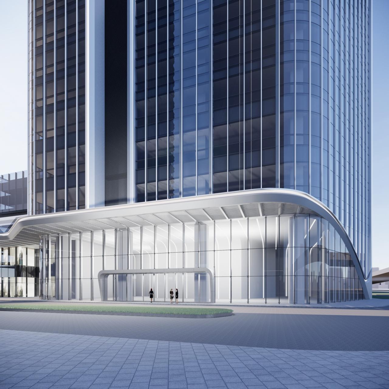 BIM建筑|风正扬帆起 凌江尤可期:广州・广物鱼珠产城综合体 / UA尤安设计 BIM建筑|风正扬帆起 凌江尤可期:广州・广物鱼珠产城综合体 / UA尤安设计