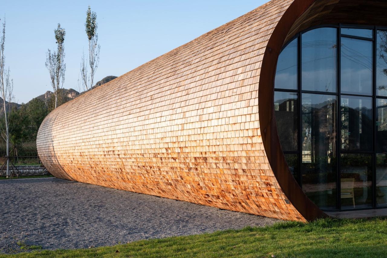 BIM建筑|田岗知行村:田园大讲堂 / 袈蓝建筑 BIM建筑|田岗知行村:田园大讲堂 / 袈蓝建筑