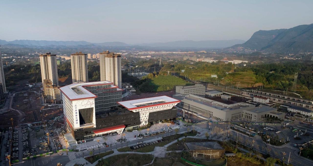 BIM建筑|“兴文石海”世界级旅游目的地游客中心 / 天津大学设计总院·顾志宏工作室 BIM建筑|“兴文石海”世界级旅游目的地游客中心 / 天津大学设计总院·顾志宏工作室