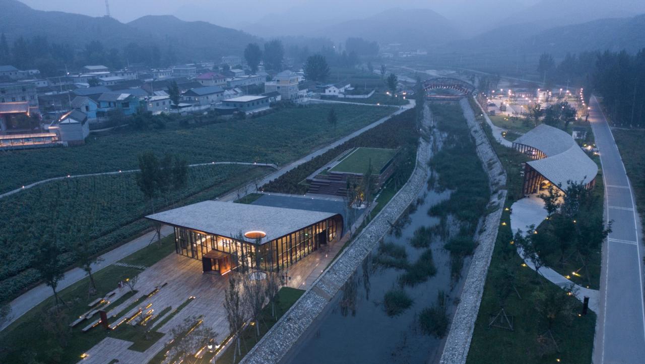 BIM建筑|田岗知行村:田园大讲堂 / 袈蓝建筑 BIM建筑|田岗知行村:田园大讲堂 / 袈蓝建筑