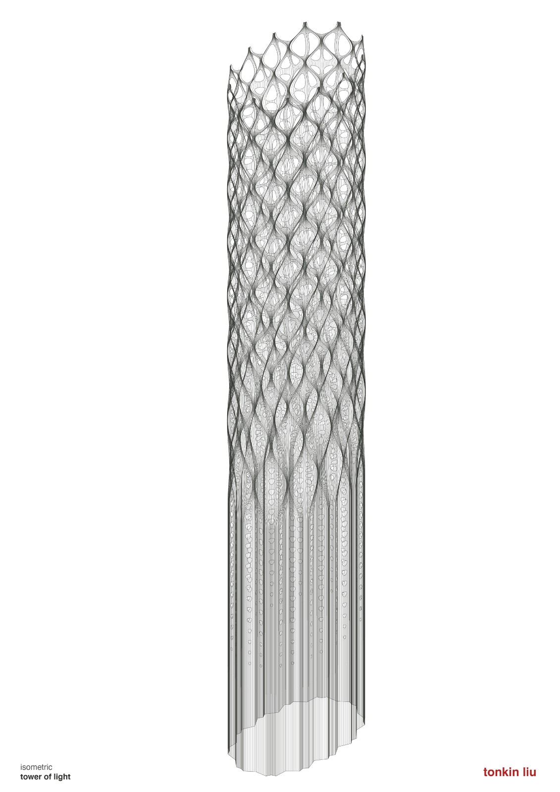 BIM建筑|结构创新:‘壳层镂空’光之塔与能量之墙 / Tonkin Liu BIM建筑|结构创新:‘壳层镂空’光之塔与能量之墙 / Tonkin Liu