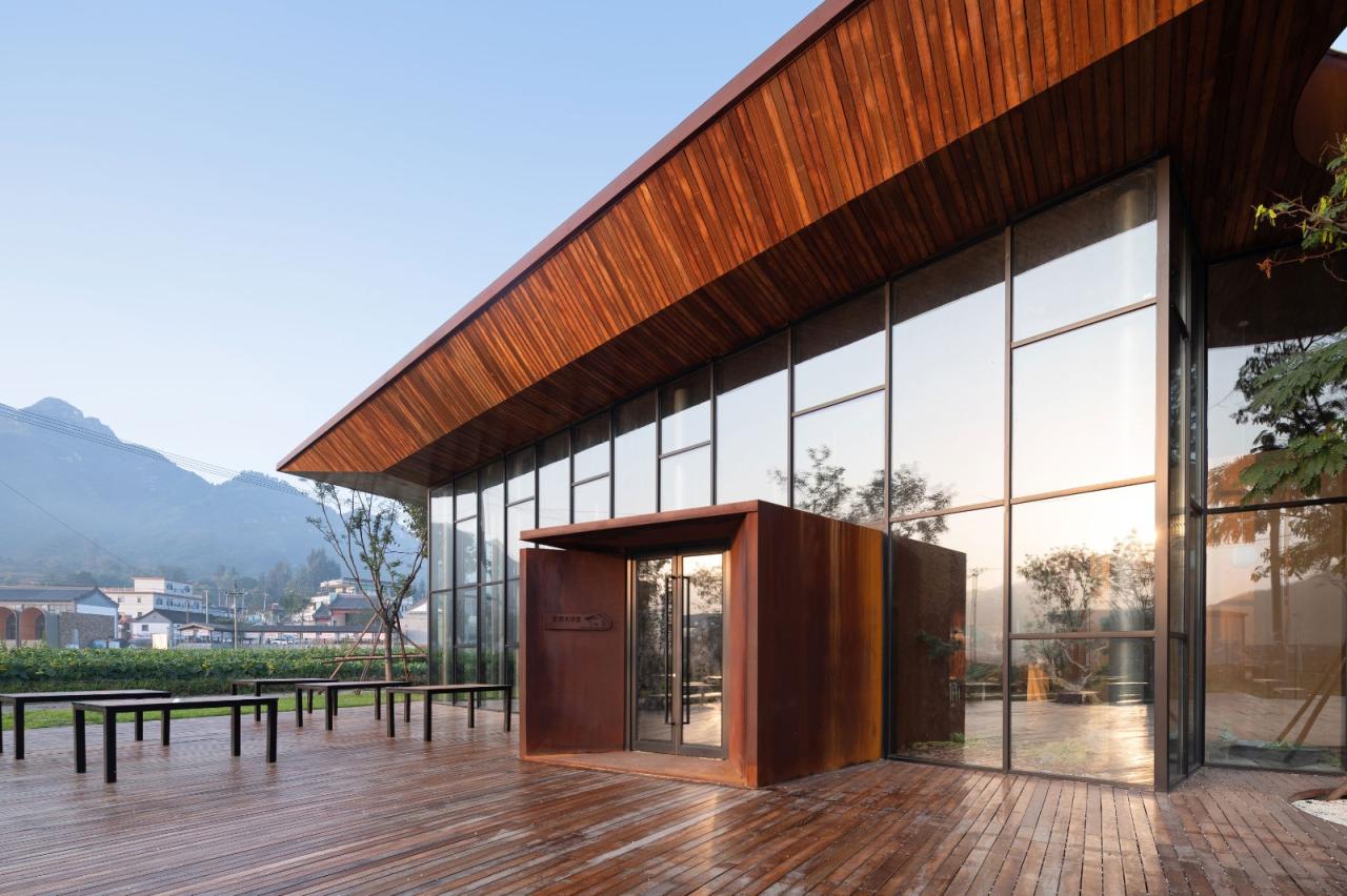 BIM建筑|田岗知行村:田园大讲堂 / 袈蓝建筑 BIM建筑|田岗知行村:田园大讲堂 / 袈蓝建筑