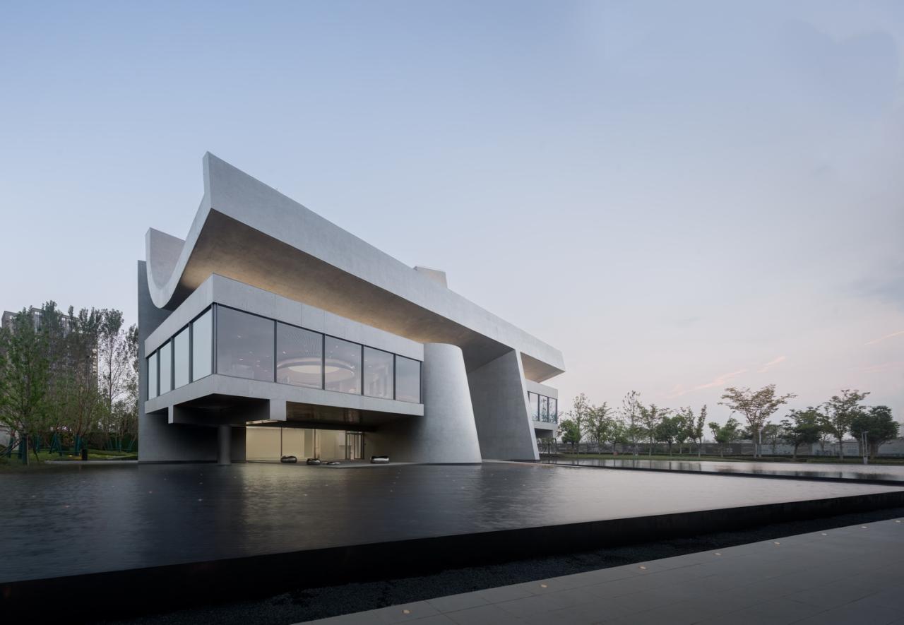 BIM建筑|溧水华侨城展示中心 / 上海日清 BIM建筑|溧水华侨城展示中心 / 上海日清