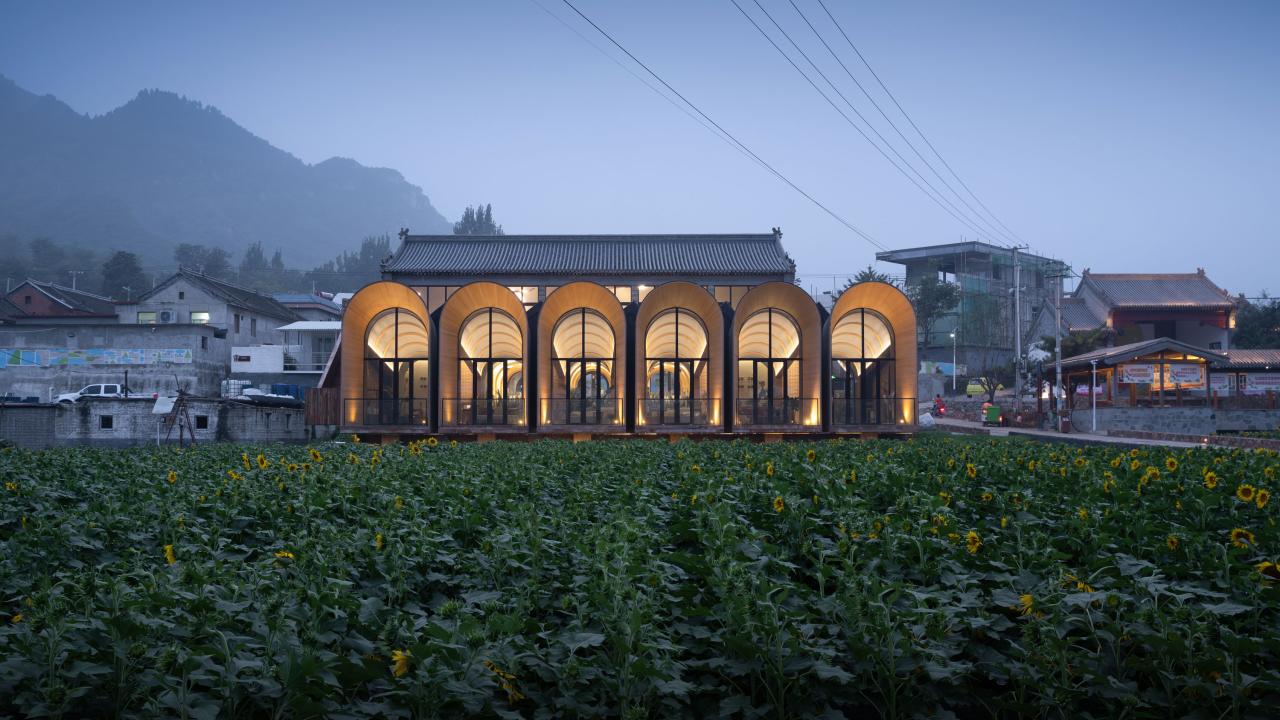 BIM建筑|田岗知行村:乡村会客厅 / 袈蓝建筑 BIM建筑|田岗知行村:乡村会客厅 / 袈蓝建筑