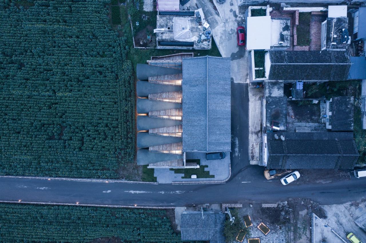 BIM建筑|田岗知行村:乡村会客厅 / 袈蓝建筑 BIM建筑|田岗知行村:乡村会客厅 / 袈蓝建筑