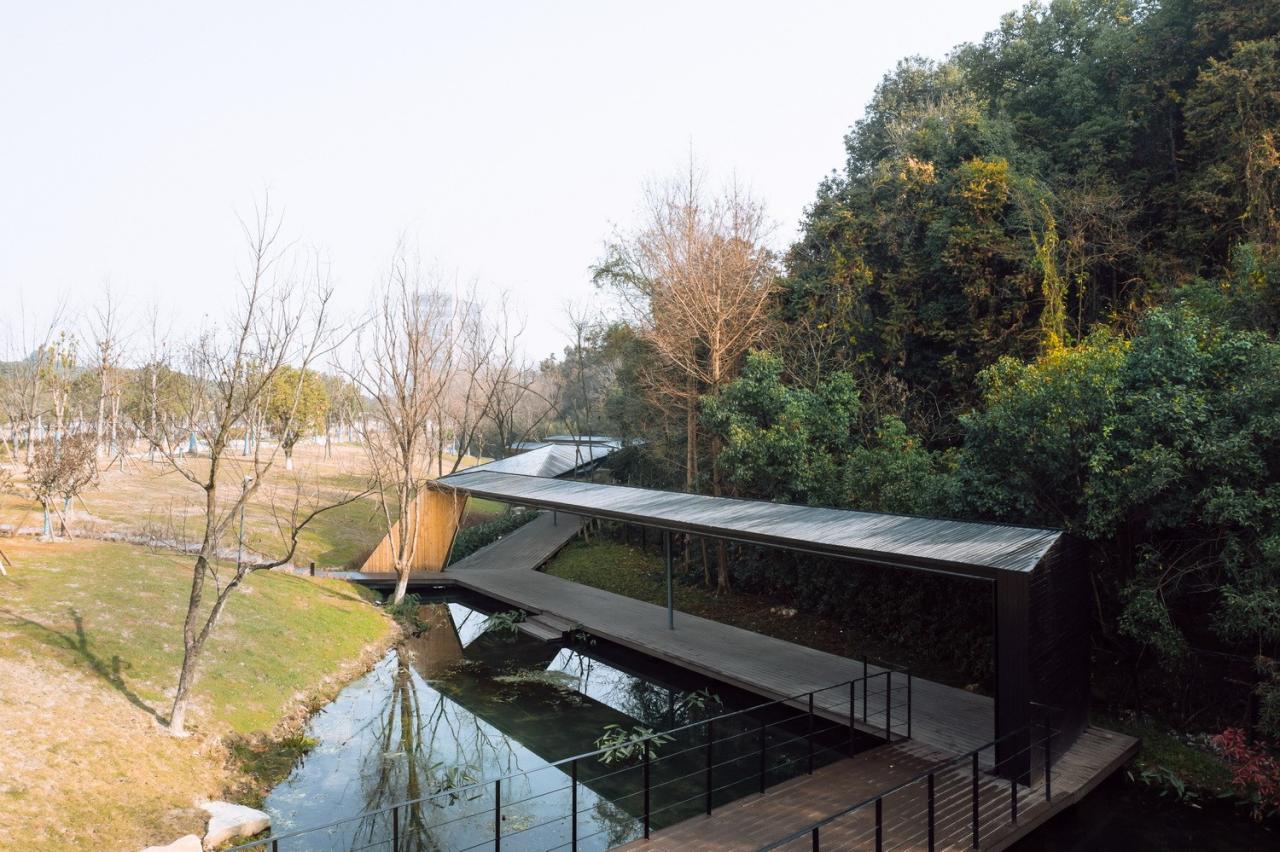 BIM建筑|溪上飞檐:浙江音乐学院校园微更新 / 朱培栋-line+建筑事务所、gad BIM建筑|溪上飞檐:浙江音乐学院校园微更新 / 朱培栋-line+建筑事务所、gad