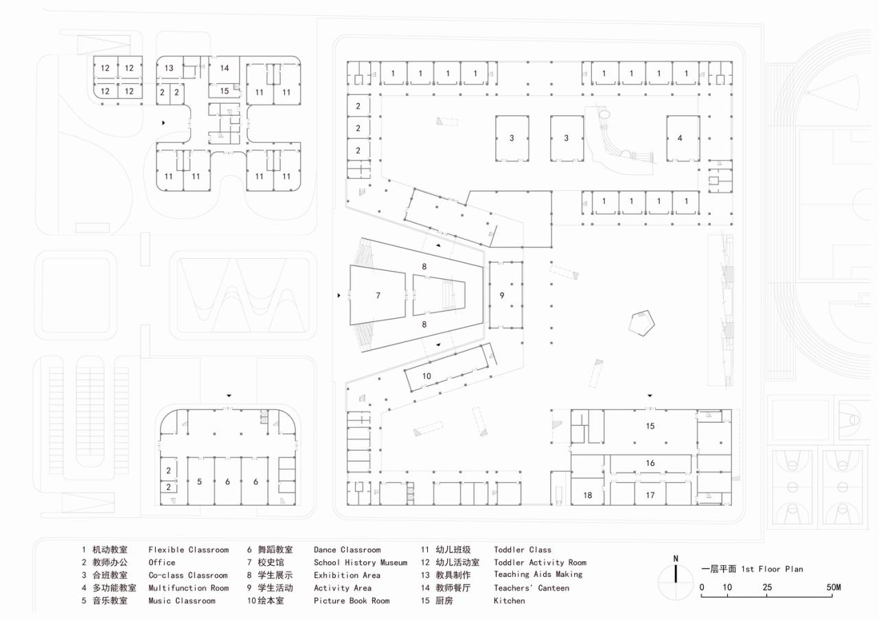 BIM建筑|四时书院·宿迁宿豫区实验小学重建 / 简和建筑 BIM建筑|四时书院·宿迁宿豫区实验小学重建 / 简和建筑