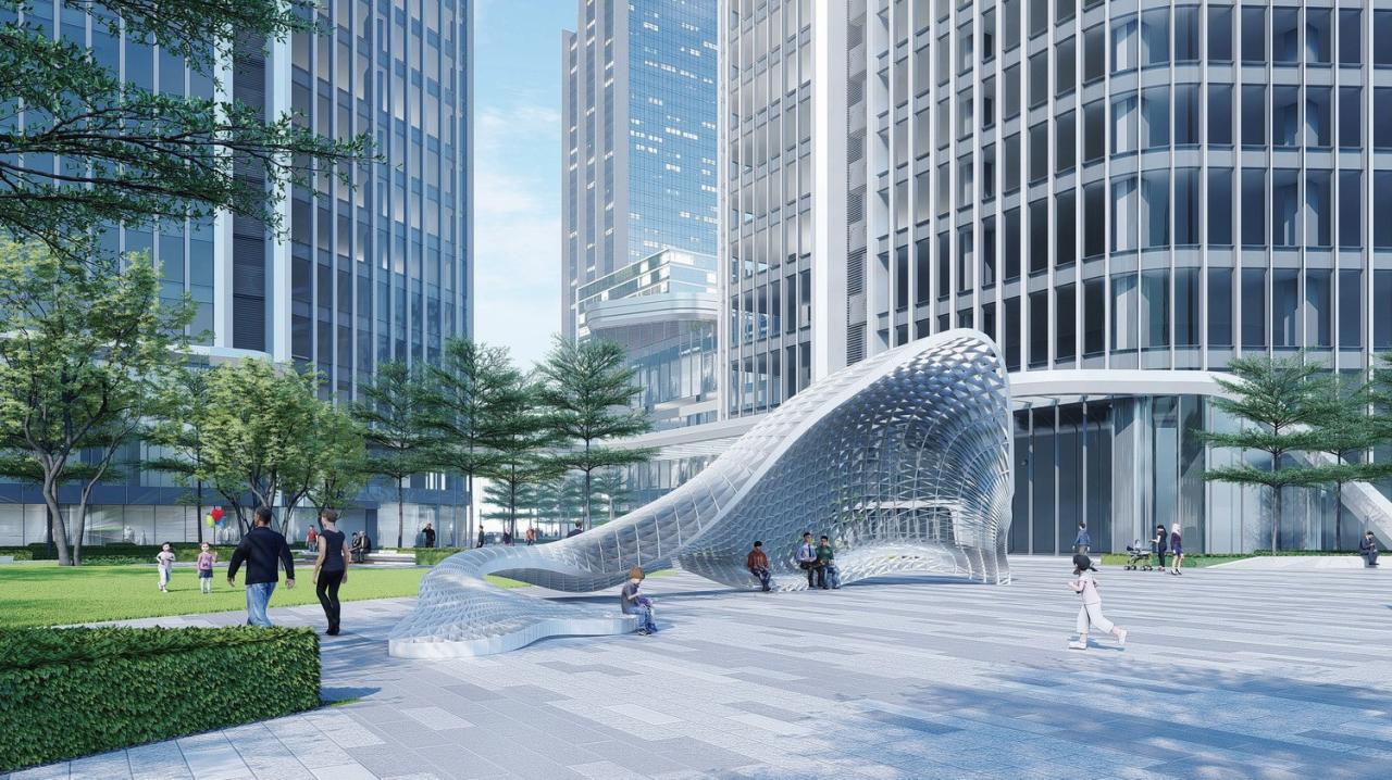 BIM建筑|风正扬帆起 凌江尤可期:广州・广物鱼珠产城综合体 / UA尤安设计 BIM建筑|风正扬帆起 凌江尤可期:广州・广物鱼珠产城综合体 / UA尤安设计