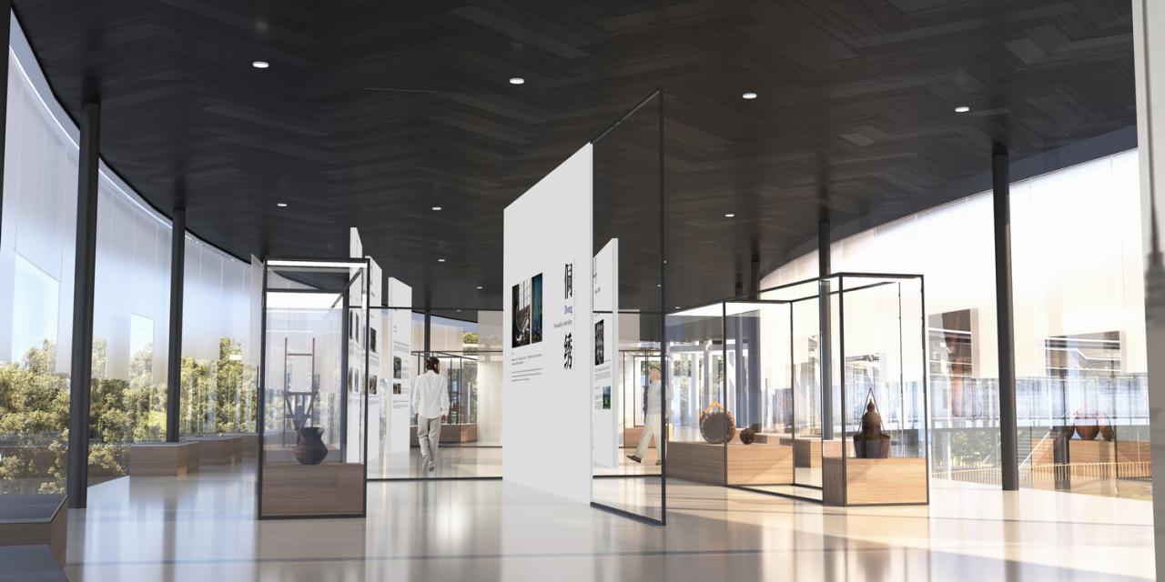 BIM建筑|风雨环屋——三江县洲北村文化综合体设计方案 / 外行建筑 BIM建筑|风雨环屋——三江县洲北村文化综合体设计方案 / 外行建筑