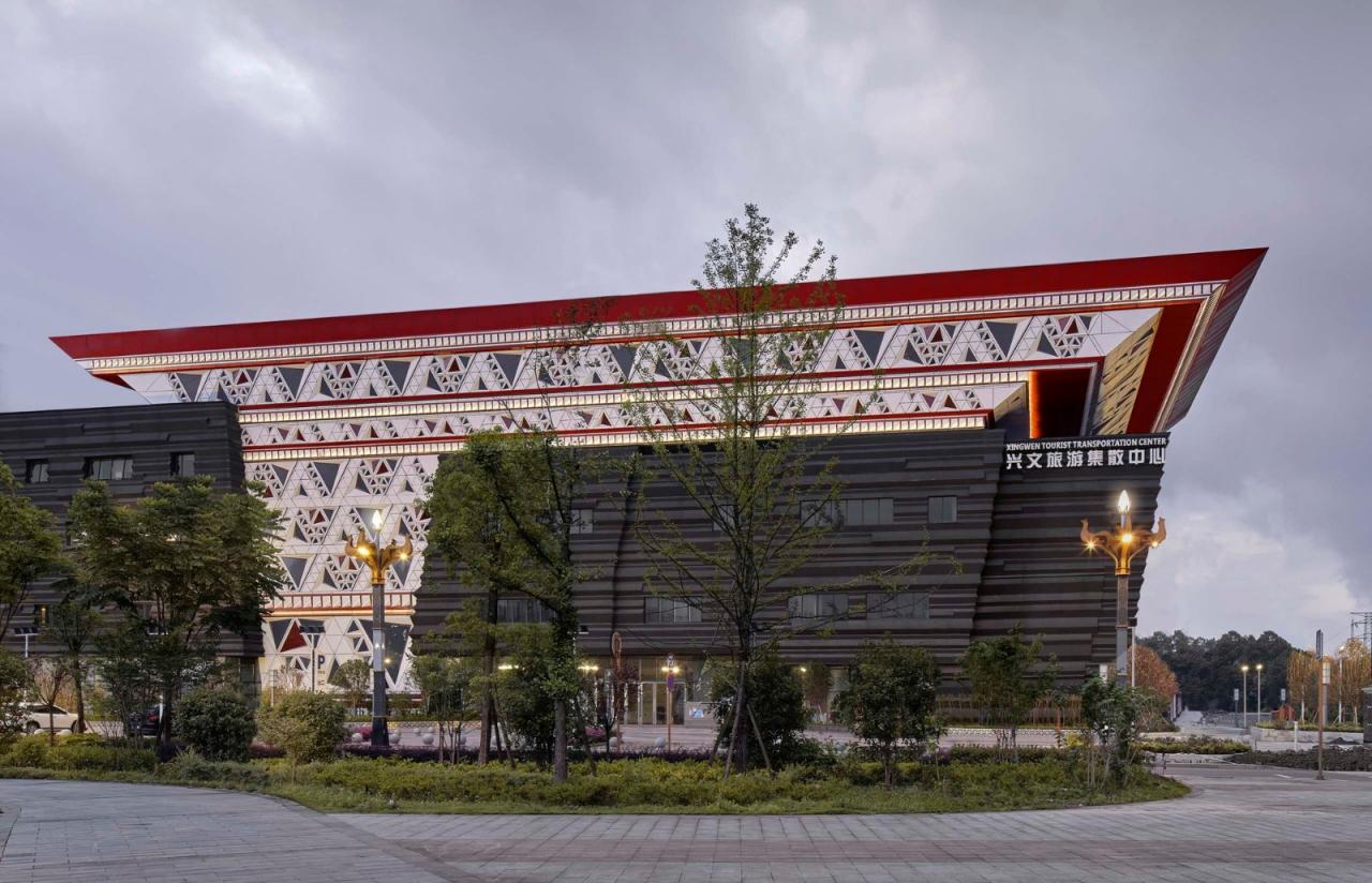 BIM建筑|“兴文石海”世界级旅游目的地游客中心 / 天津大学设计总院·顾志宏工作室 BIM建筑|“兴文石海”世界级旅游目的地游客中心 / 天津大学设计总院·顾志宏工作室