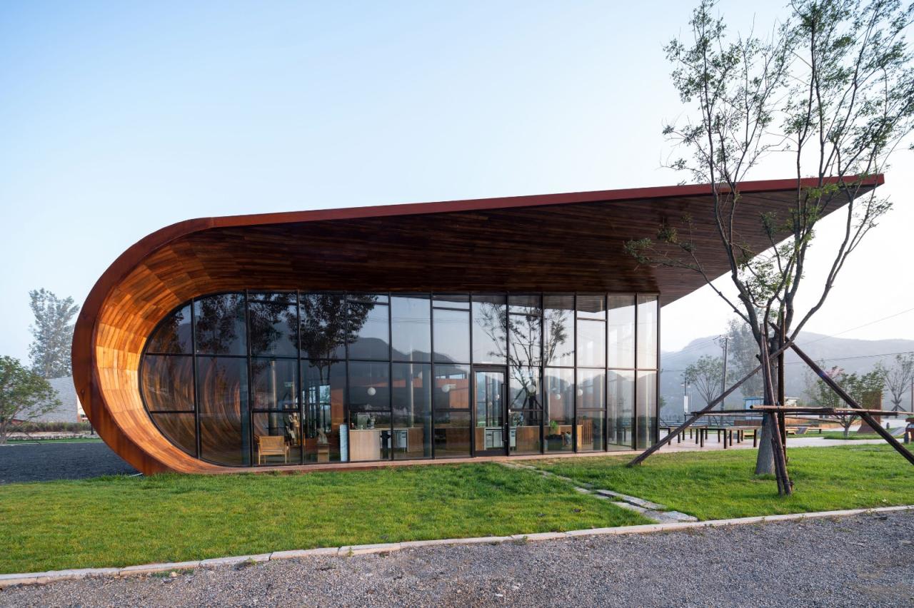 BIM建筑|田岗知行村:田园大讲堂 / 袈蓝建筑 BIM建筑|田岗知行村:田园大讲堂 / 袈蓝建筑