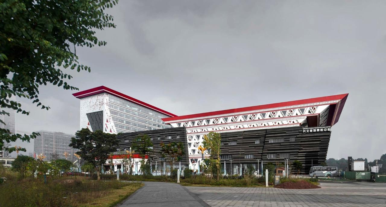 BIM建筑|“兴文石海”世界级旅游目的地游客中心 / 天津大学设计总院·顾志宏工作室 BIM建筑|“兴文石海”世界级旅游目的地游客中心 / 天津大学设计总院·顾志宏工作室