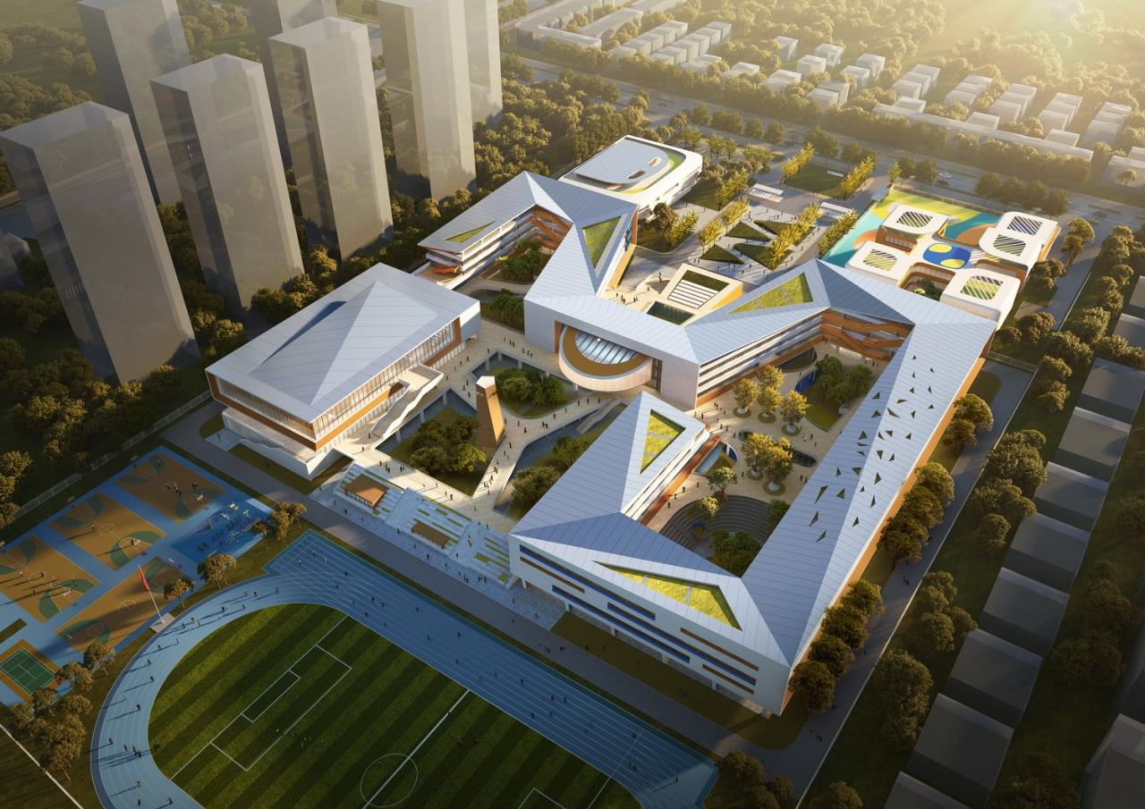 BIM建筑|四时书院·宿迁宿豫区实验小学重建 / 简和建筑 BIM建筑|四时书院·宿迁宿豫区实验小学重建 / 简和建筑