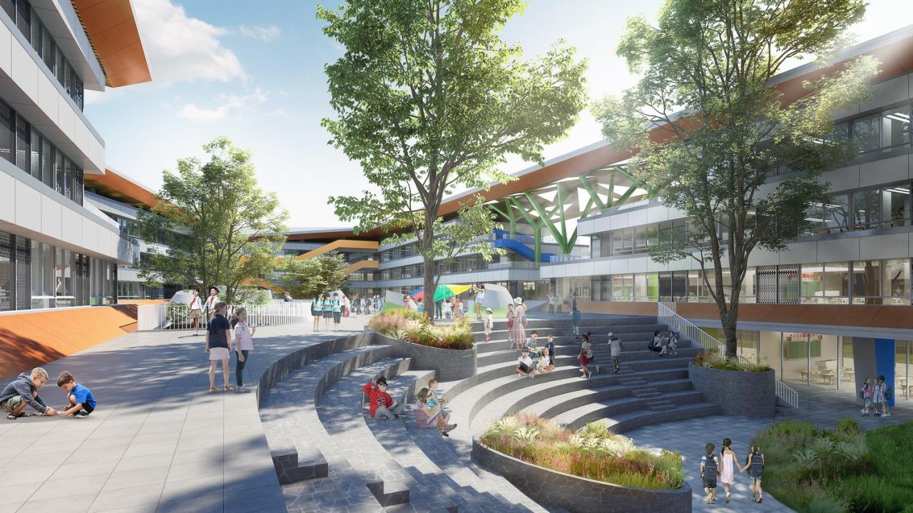 BIM建筑|四时书院·宿迁宿豫区实验小学重建 / 简和建筑 BIM建筑|四时书院·宿迁宿豫区实验小学重建 / 简和建筑