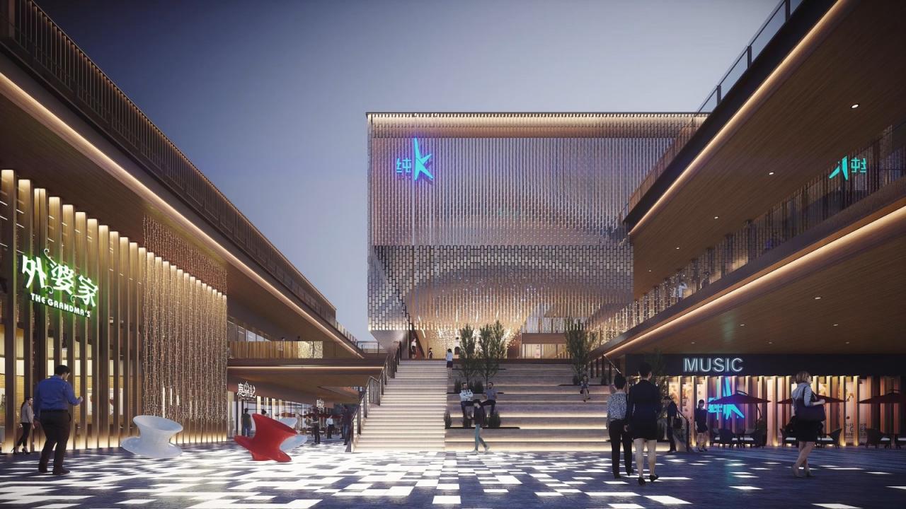 BIM建筑|现代园林:杭州运河湾国际旅游休闲综合体 / Aedas BIM建筑|现代园林:杭州运河湾国际旅游休闲综合体 / Aedas