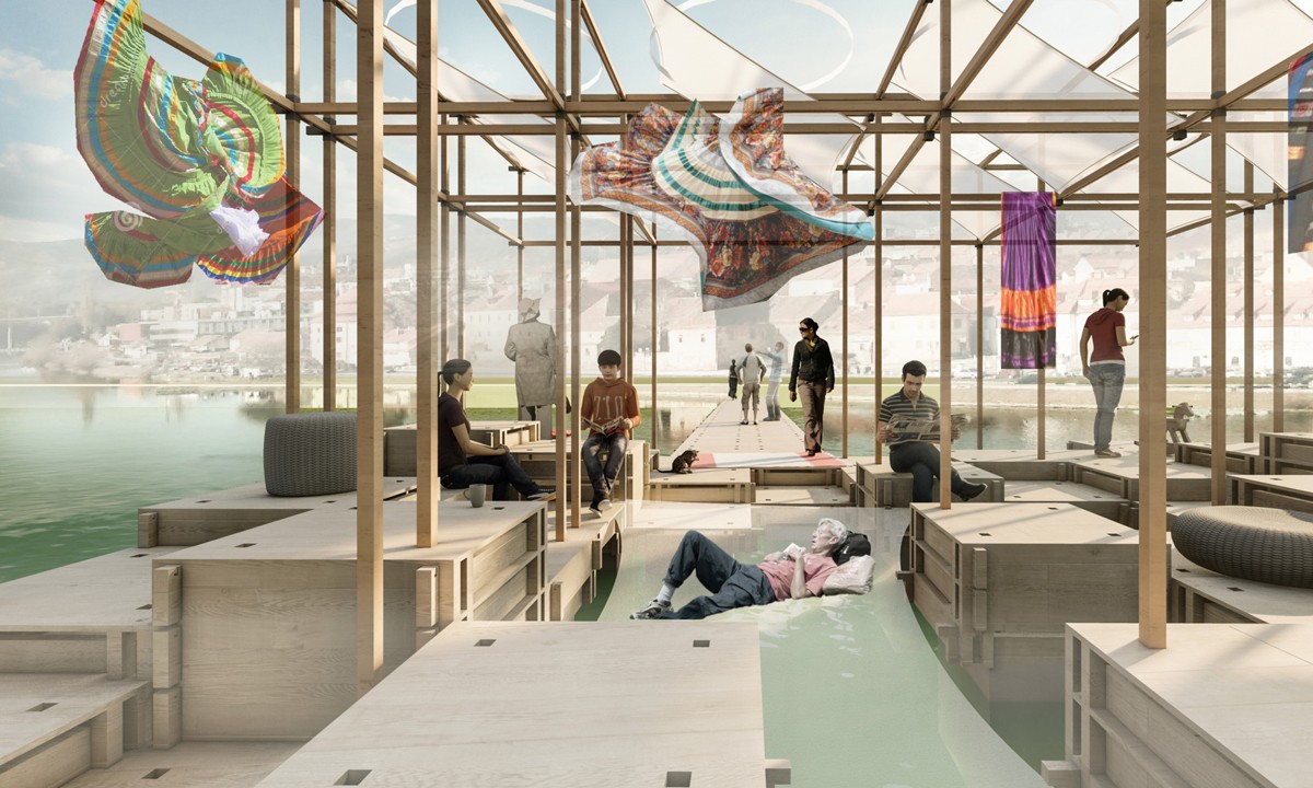 BIM建筑|德拉瓦河上的漂浮亭竞赛获奖者公布 BIM建筑|德拉瓦河上的漂浮亭竞赛获奖者公布