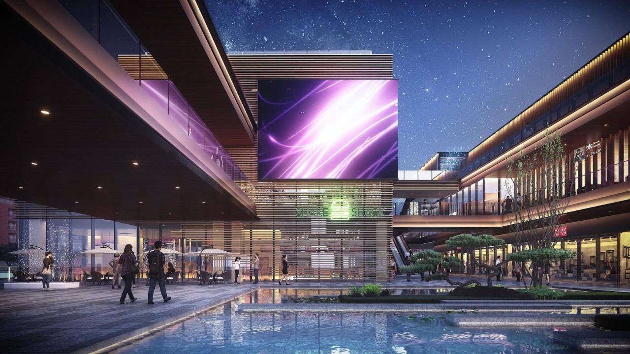 BIM建筑|现代园林:杭州运河湾国际旅游休闲综合体 / Aedas BIM建筑|现代园林:杭州运河湾国际旅游休闲综合体 / Aedas