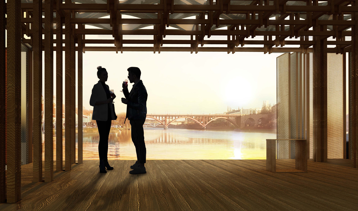 BIM建筑|德拉瓦河上的漂浮亭竞赛获奖者公布 BIM建筑|德拉瓦河上的漂浮亭竞赛获奖者公布