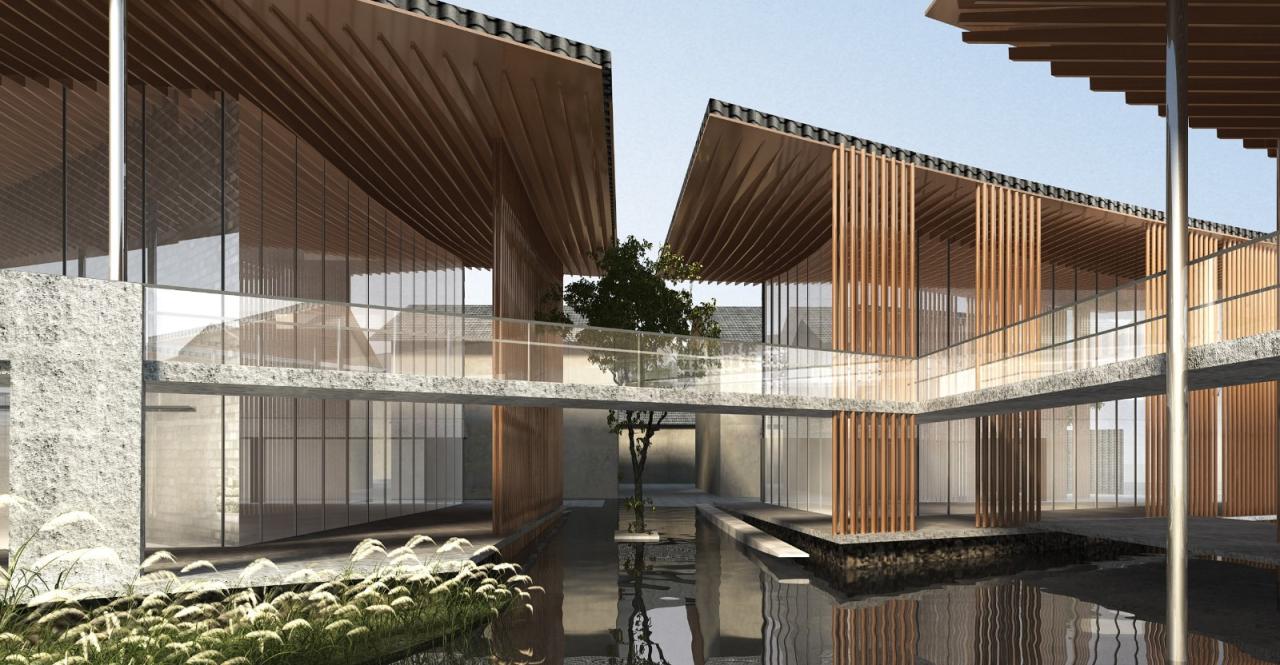 BIM建筑|生活化的轻禅设计: 靖安绿地明镜湾文旅小镇 / UA尤安设计 BIM建筑|生活化的轻禅设计: 靖安绿地明镜湾文旅小镇 / UA尤安设计