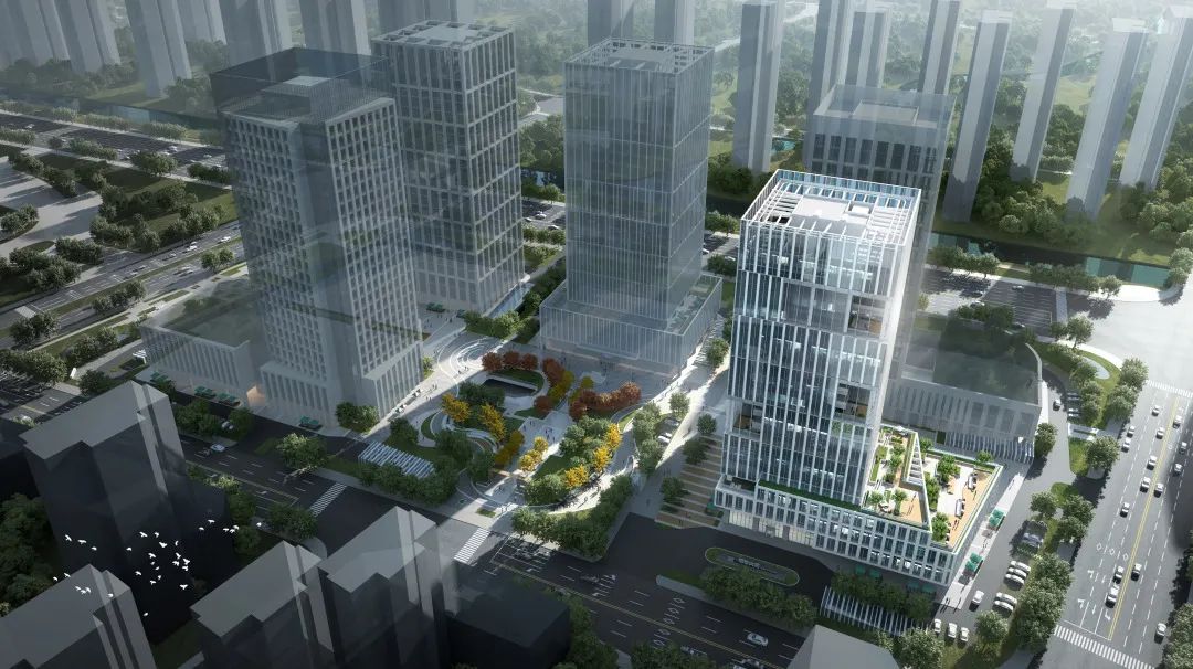 BIM建筑|解码花园式总部办公:绿创大厦 / 简和建筑 BIM建筑|解码花园式总部办公:绿创大厦 / 简和建筑