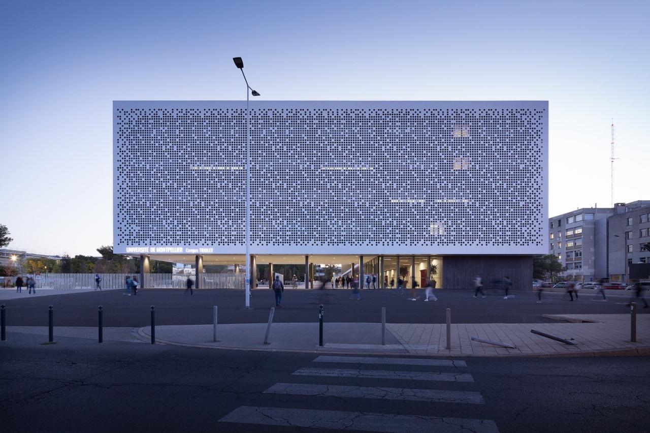 BIM建筑|蒙彼利埃大学科学学院 / BPA ARCHITECTURE BIM建筑|蒙彼利埃大学科学学院 / BPA ARCHITECTURE