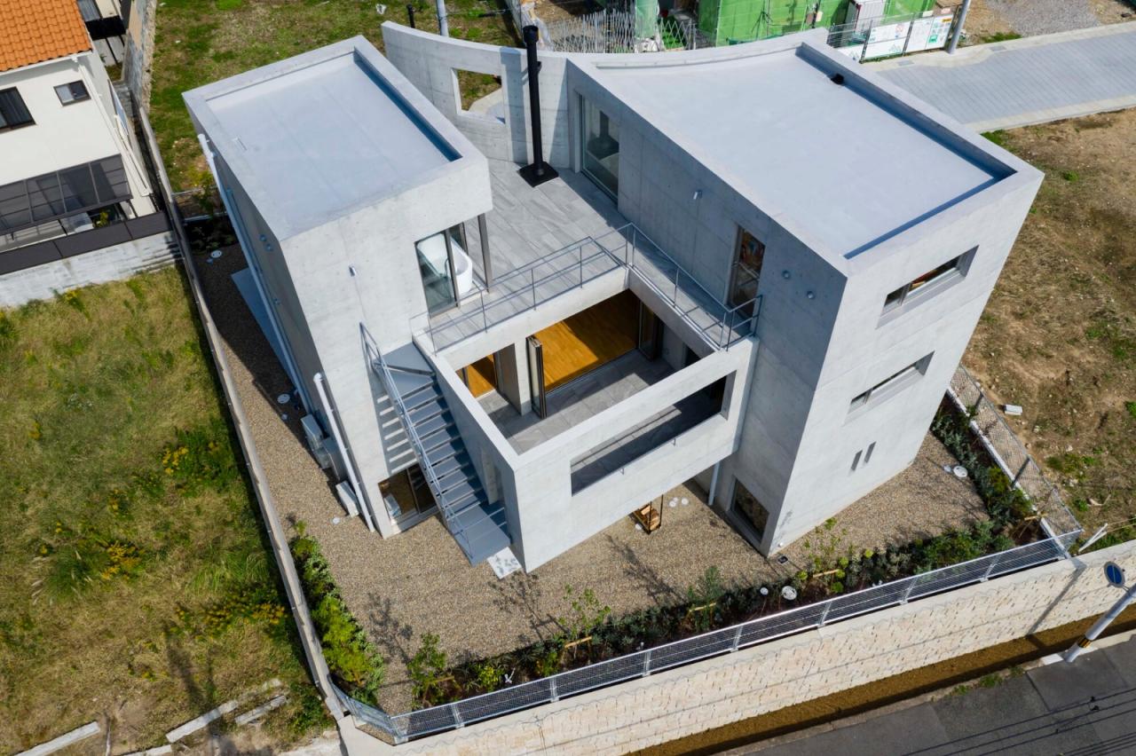 BIM建筑|巷路尽头的住宅 / T2P Architects Office BIM建筑|巷路尽头的住宅 / T2P Architects Office