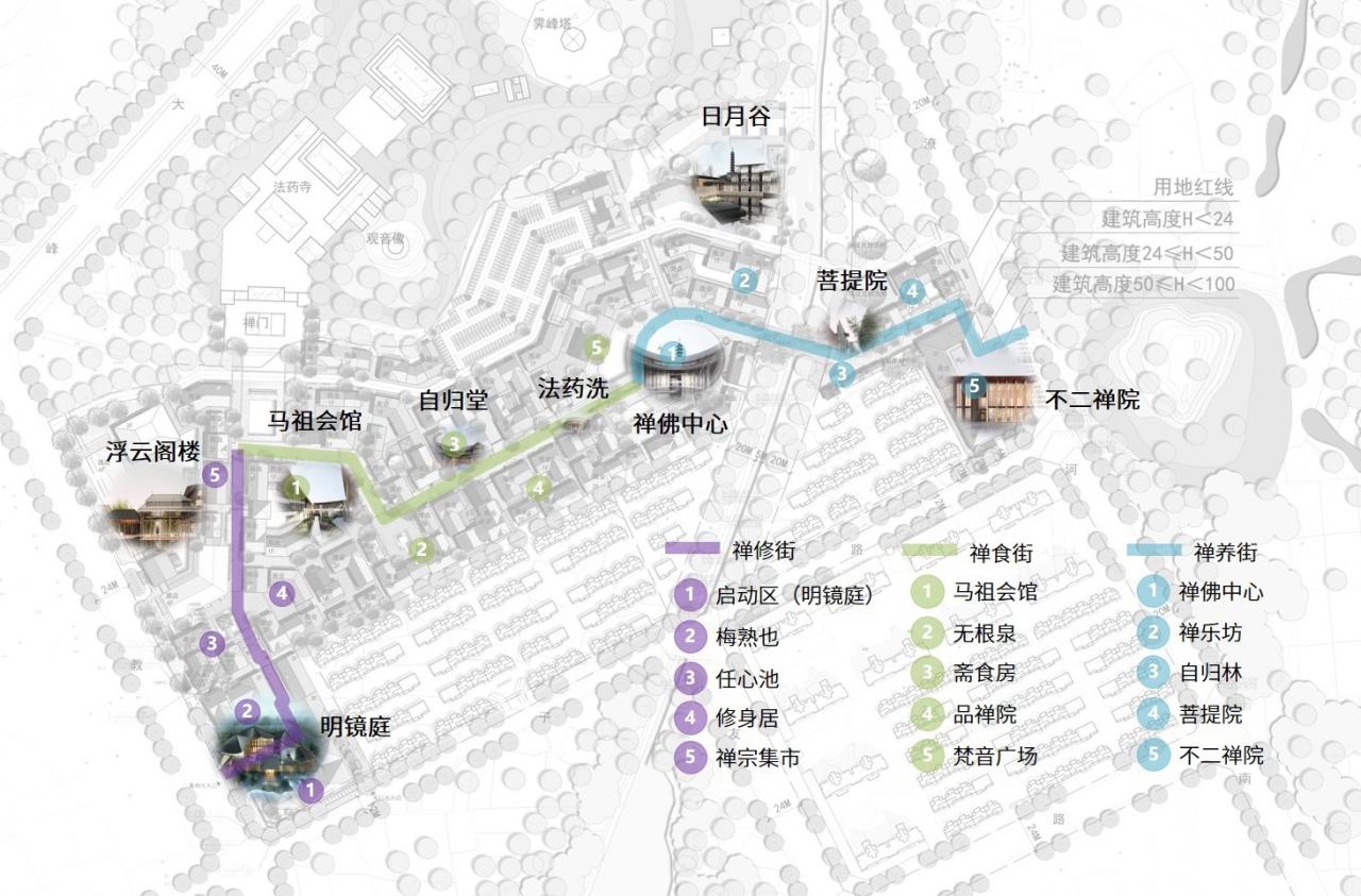 BIM建筑|生活化的轻禅设计: 靖安绿地明镜湾文旅小镇 / UA尤安设计 BIM建筑|生活化的轻禅设计: 靖安绿地明镜湾文旅小镇 / UA尤安设计