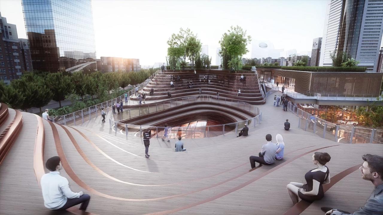 BIM建筑|现代园林:杭州运河湾国际旅游休闲综合体 / Aedas BIM建筑|现代园林:杭州运河湾国际旅游休闲综合体 / Aedas