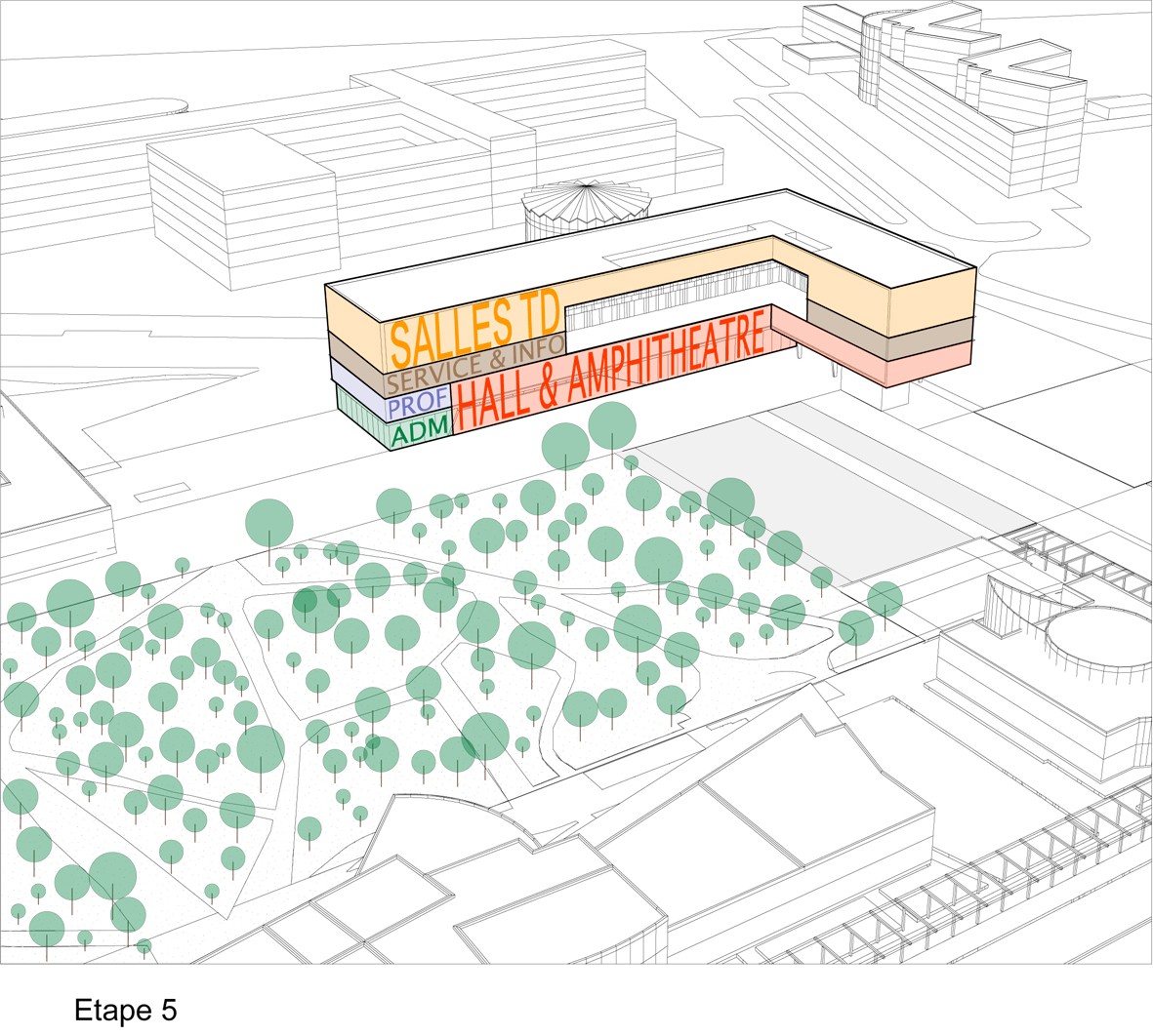 BIM建筑|蒙彼利埃大学科学学院 / BPA ARCHITECTURE BIM建筑|蒙彼利埃大学科学学院 / BPA ARCHITECTURE