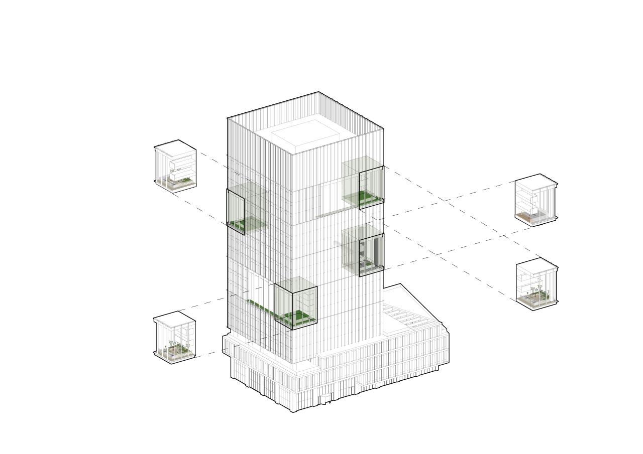 BIM建筑|解码花园式总部办公:绿创大厦 / 简和建筑 BIM建筑|解码花园式总部办公:绿创大厦 / 简和建筑
