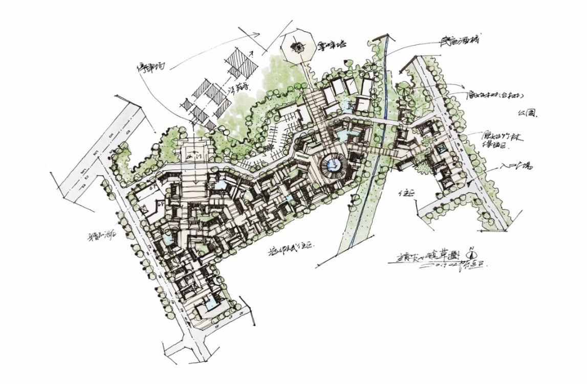 BIM建筑|生活化的轻禅设计: 靖安绿地明镜湾文旅小镇 / UA尤安设计 BIM建筑|生活化的轻禅设计: 靖安绿地明镜湾文旅小镇 / UA尤安设计