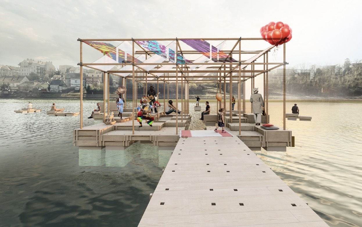 BIM建筑|德拉瓦河上的漂浮亭竞赛获奖者公布 BIM建筑|德拉瓦河上的漂浮亭竞赛获奖者公布