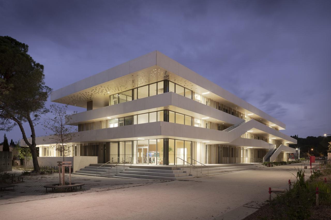 BIM建筑|蒙彼利埃大学科学学院 / BPA ARCHITECTURE BIM建筑|蒙彼利埃大学科学学院 / BPA ARCHITECTURE