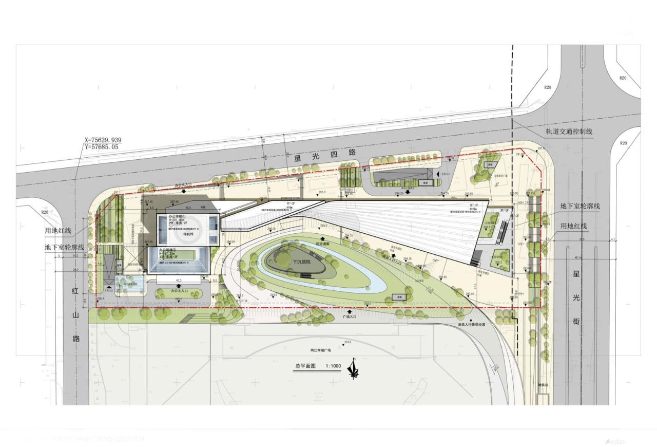 BIM建筑|重庆高科太阳座 / Aedas BIM建筑|重庆高科太阳座 / Aedas