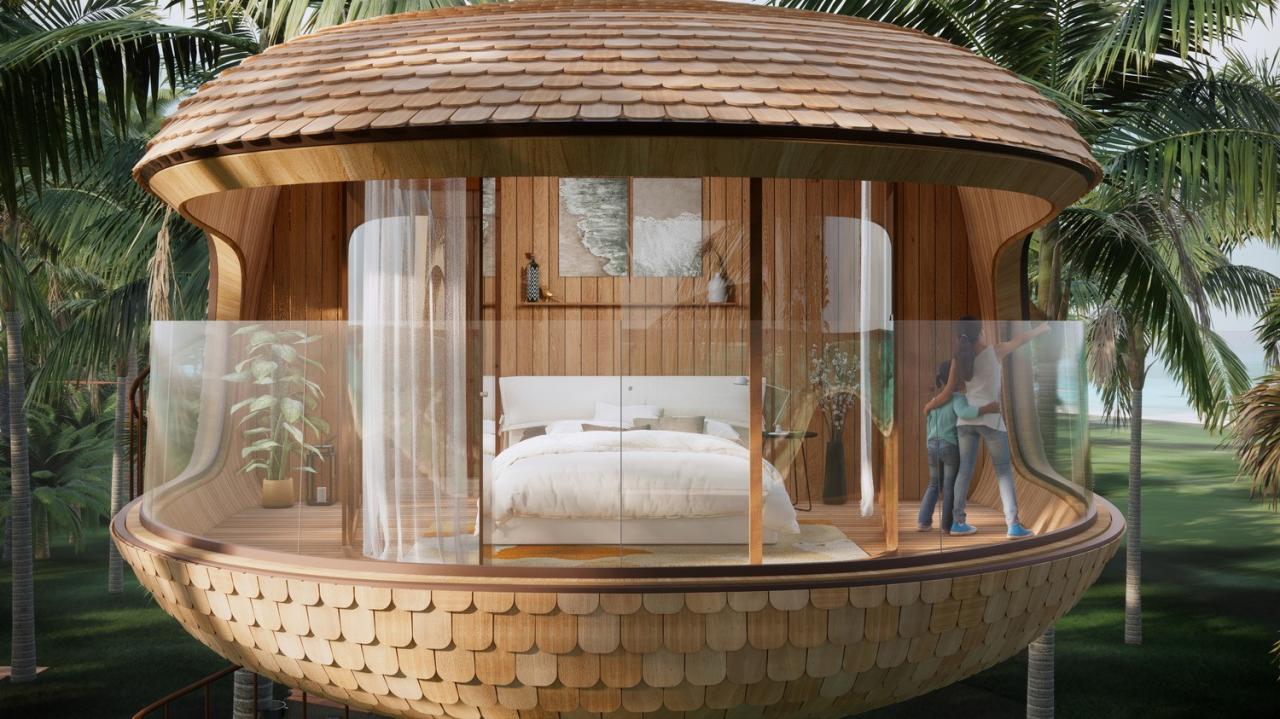 BIM建筑|丛林树屋:在加勒比海边做一场满是棕榈叶的梦 / 繁星建筑工作室 BIM建筑|丛林树屋:在加勒比海边做一场满是棕榈叶的梦 / 繁星建筑工作室