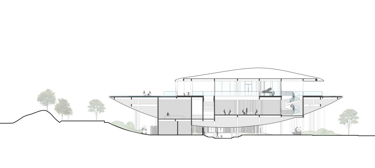 BIM建筑|卧云台 / 小隐建筑 BIM建筑|卧云台 / 小隐建筑