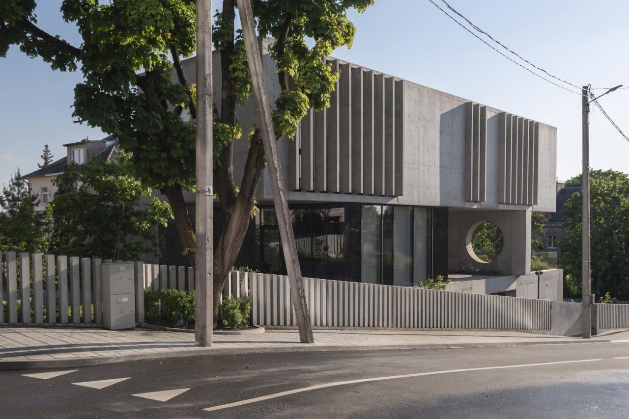 BIM建筑|现代主义混凝土住宅,考纳斯之家 / Architectural Bureau G.Natkevicius & Partners BIM建筑|现代主义混凝土住宅,考纳斯之家 / Architectural Bureau G.Natkevicius & Partners