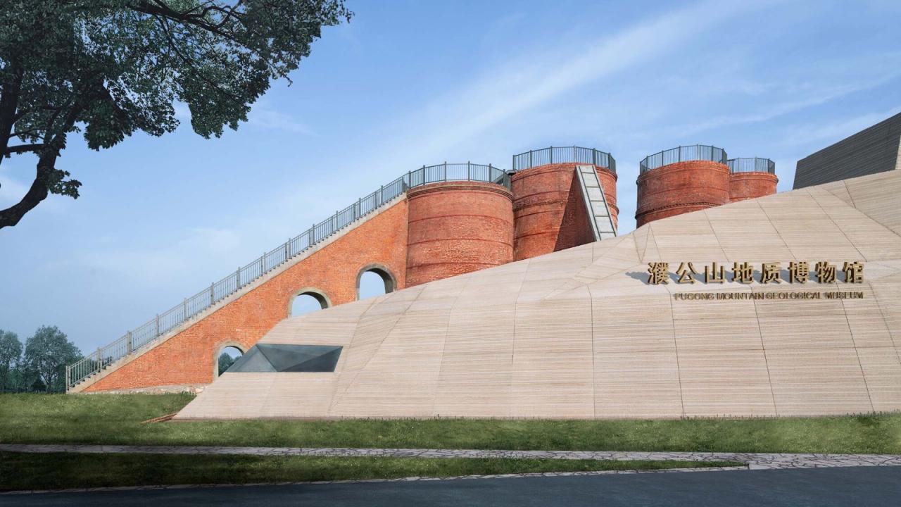 BIM建筑|濮公山地质(石灰矿)博物馆 / 华中科技大学建筑与城市规划学院李保峰教授工作室 BIM建筑|濮公山地质(石灰矿)博物馆 / 华中科技大学建筑与城市规划学院李保峰教授工作室