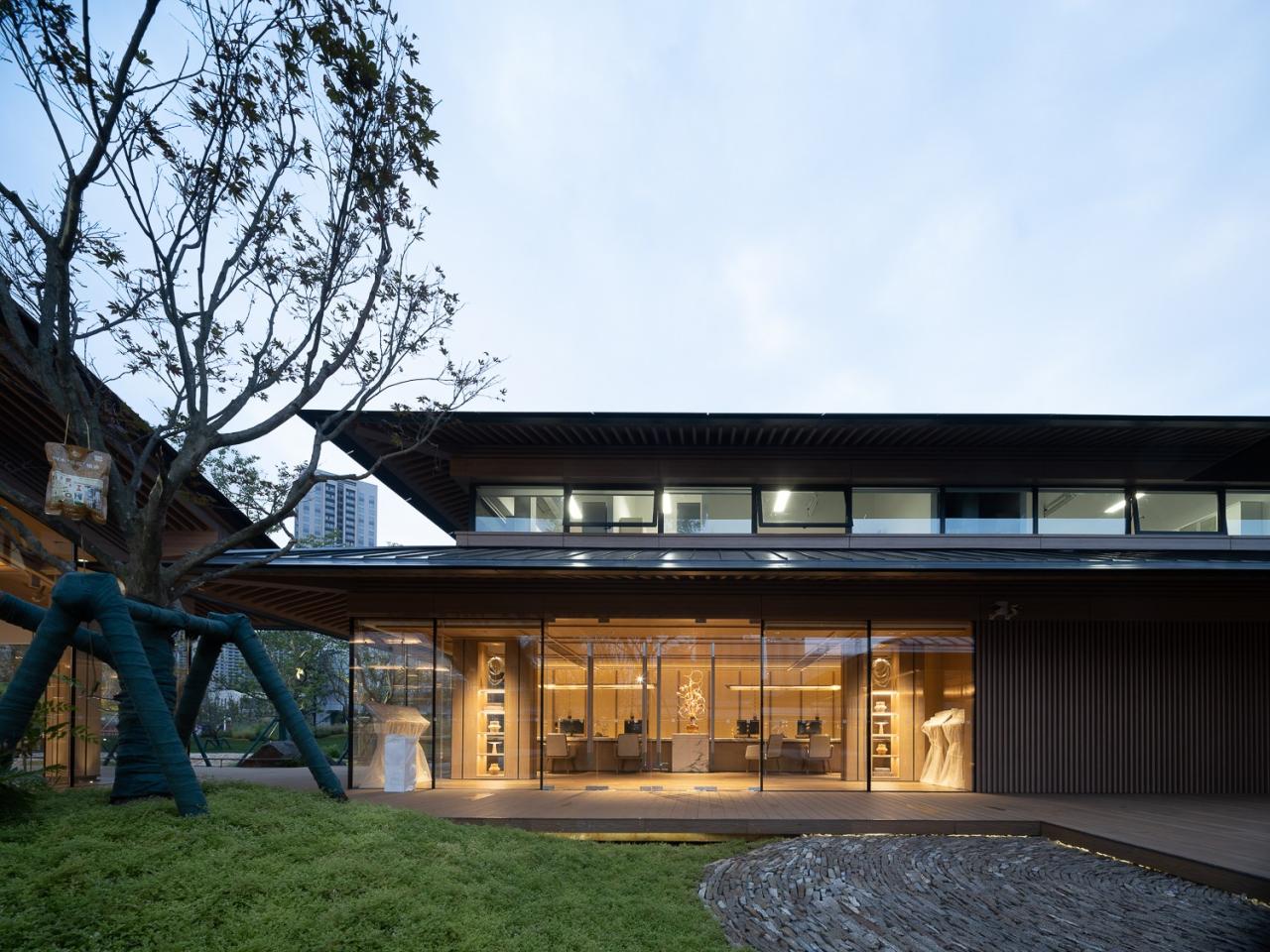 BIM建筑|昆明草海文星楼公园项目 / XAA建筑事务所詹涛工作室 BIM建筑|昆明草海文星楼公园项目 / XAA建筑事务所詹涛工作室