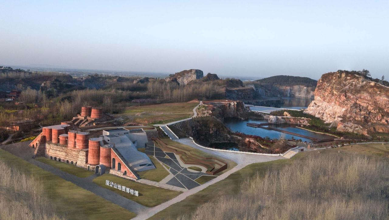 BIM建筑|濮公山地质(石灰矿)博物馆 / 华中科技大学建筑与城市规划学院李保峰教授工作室 BIM建筑|濮公山地质(石灰矿)博物馆 / 华中科技大学建筑与城市规划学院李保峰教授工作室